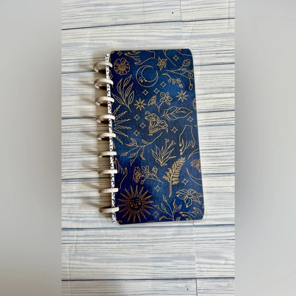 Planner skinny Classic size weekly layout undated celestial stargazer